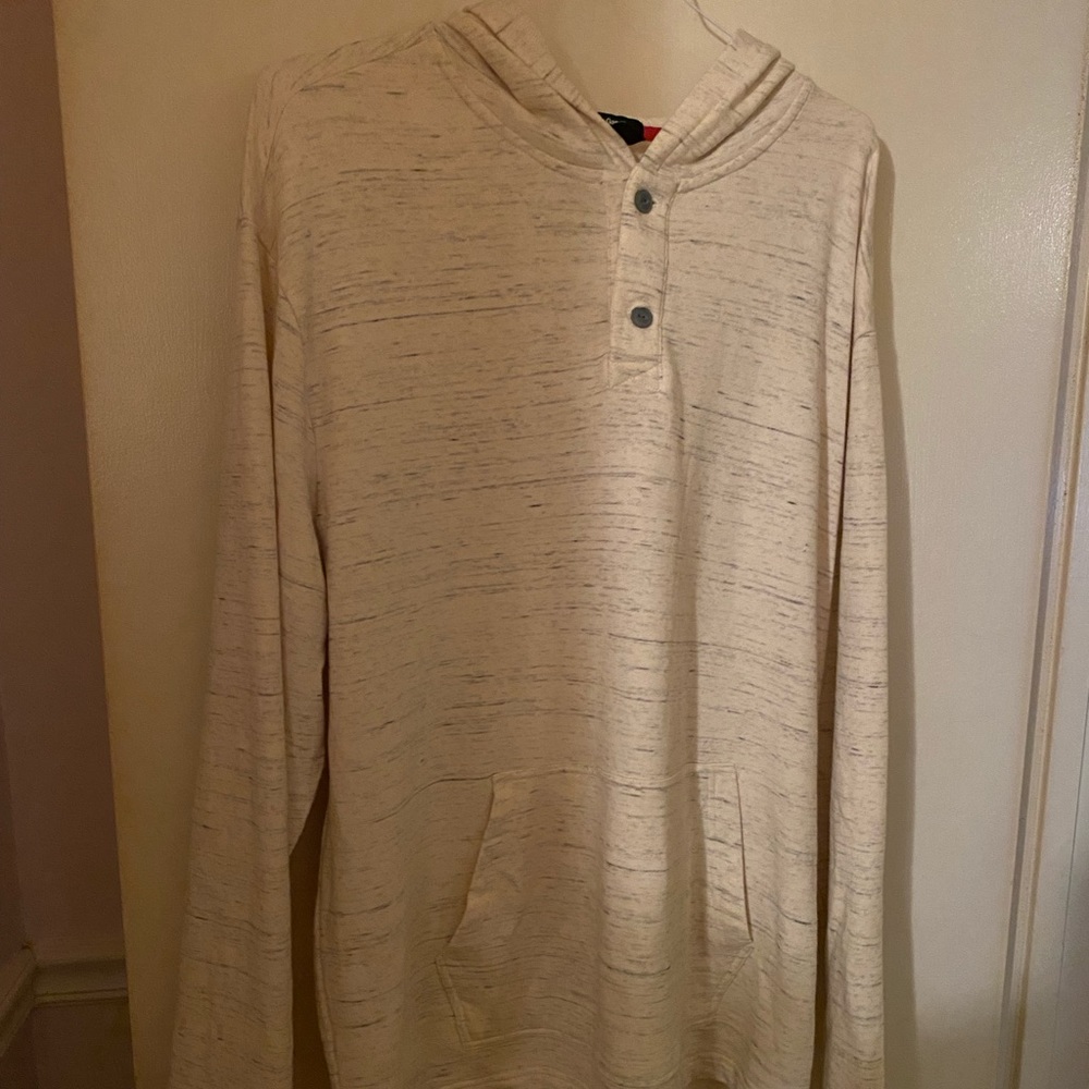 GAP Henley Two-Button Sweatshirt - Like New (XXL)